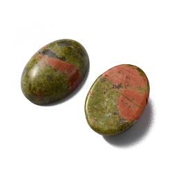 Natural Unakite Cabochons&nbsp;G-WH0018-041F