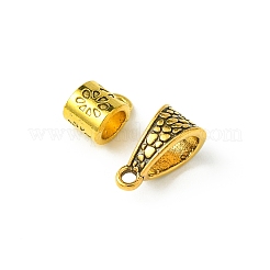 40Pcs 10 Styles Tibetan Style Alloy Tube Bails&nbsp;FIND-FS0002-42
