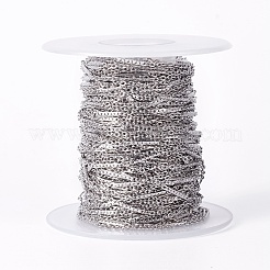 Tarnish Resistant 304 Stainless Steel Link Chains&nbsp;STAS-I107-23P