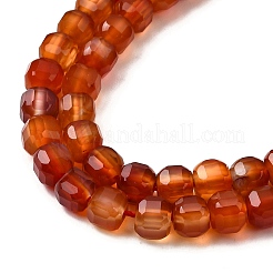 Natural Red Agate Beads Strands&nbsp;G-F797-A18-01