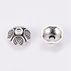 Tibetan Style Alloy Bead Caps&nbsp;LS-LF0652Y