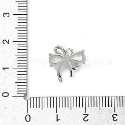 Brass Micro Pave Cubic Zirconia Charms&nbsp;KK-A300-01P-06