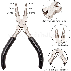 45# Carbon Steel 6-Step Multi-Size Wire Looping Forming Pliers&nbsp;TOOL-BC0001-11B