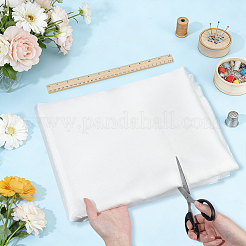ポリエステル生地  衣類用アクセサリー  ホワイト  1450mm  5m / pc&nbsp;DIY-WH0591-503B