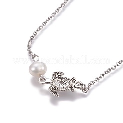 Stainless Steel Pendant Necklaces&nbsp;NJEW-JN02319
