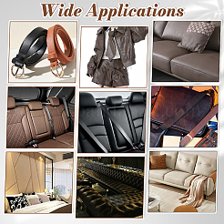2M Lychee Pattern PU Leather Fabric&nbsp;DIY-NB0015-01C