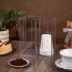 Rectangle Acrylic Disposable Paper Cup Holders&nbsp;HOUS-WH0007-003