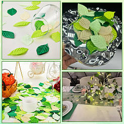 200Pcs Leaf Polyester Ornament Accessories&nbsp;DIY-SP0006-22