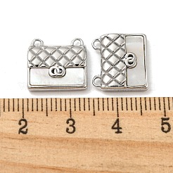304ステンレススチールチャーム  シェルと  バッグチャーム  ステンレス鋼色  12x13x3mm  穴：1.4mm&nbsp;STAS-L022-204P