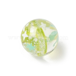 Transparent Resin Enamel Beads&nbsp;RESI-M052-01D