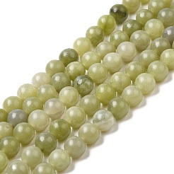 Natural Green Jade Beads Strands&nbsp;G-K340-A02-01