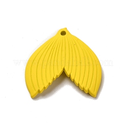 Rubberized Style Acrylic Pendants&nbsp;OACR-E016-10