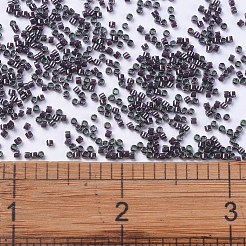 MIYUKIデリカビーズ  シリンダー  日本製シードビーズ  11/0  （db0279)クランベリー裏地エメラルド光沢  1.3x1.6mm  穴：0.8mm  約20000個/袋  100 G /袋&nbsp;SEED-J020-DB0279