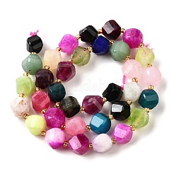 Natural Quartz Dyed Beads Strands&nbsp;G-U023-A02-06