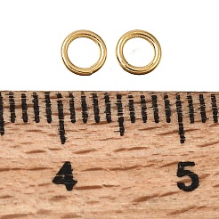 Brass Open Jump Rings&nbsp;KK-CBA1A60-06A-G