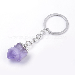 Natural Amethyst Keychain&nbsp;KEYC-S252-12