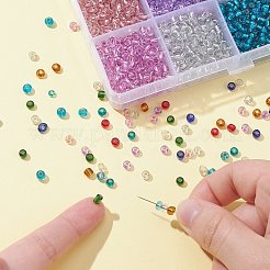 3456Pcs 12 Colors Transparent Glass Seed Beads&nbsp;GLAA-CJ0002-35