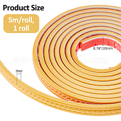 PVC Self-adhesive Flexible Molding Trim&nbsp;DIY-WH0671-023A