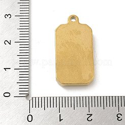 304 Stainless Steel Pendants&nbsp;STAS-I322-39G-01