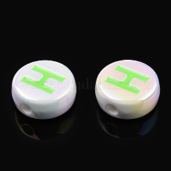 UV Plating Enamel Acrylic Beads&nbsp;PACR-N015-01C