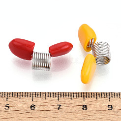 Iron Mini Spring Bead Clamps for Beading Jewelry Making&nbsp;TOOL-T012-01A-02