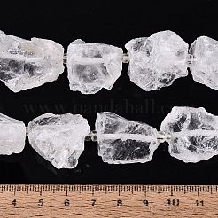 Natural Quartz Crystal Rough Beads Strands&nbsp;G-Q606-93