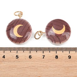 Printed Opaque Acrylic Pendants&nbsp;SACR-P036-01C-G