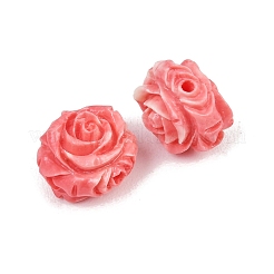 Synthetic Shell Dyed Carved Beads&nbsp;SHEL-U001-07