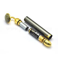 天然うなきて電動マッサージスティック  マッサージワンド（バッテリーなし）  バッテリーに適合  亜鉛合金パーツと  マッサージツール  ボックス付き  155x16mm&nbsp;G-E515-13G