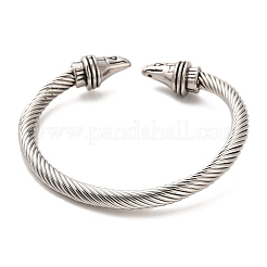 304 Stainless Steel Eagle Cuff Bangles&nbsp;BJEW-E094-17AS