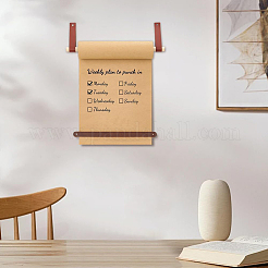 PU Leather Wall-mounted Towel Holder&nbsp;HJEW-PH0001-99