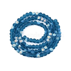 Transparent Glass Beads Strands&nbsp;EGLA-A044-T4mm-MB27
