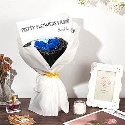 Pleated Gauze Yarn Flower Bouquets Wrapping Packaging&nbsp;DIY-WH0502-63