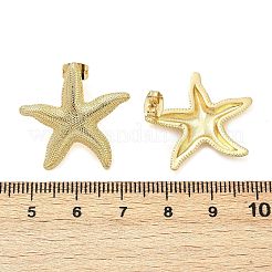 Brass Stud Earrings&nbsp;EJEW-R032-06G