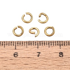 304 Stainless Steel Open Jump Rings&nbsp;STAS-Q113-5x1.0mm-02G