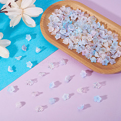 180Pcs 6 Styles Acrylic Bead Caps&nbsp;OACR-TA0004-44