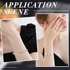 4Pcs 4 Style Adjustable 304 Stainless Steel Slider Bracelet/Bolo Bracelets Making&nbsp;STAS-BBC0004-62