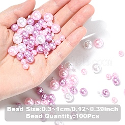 ABS Plastic Imitation Pearl Beads&nbsp;KY-YW0001-90A