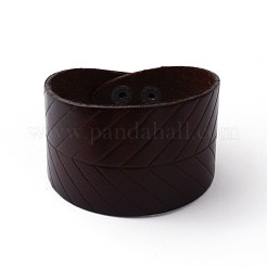 Leather Wide Bands&nbsp;BJEW-N269-07