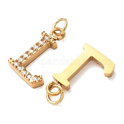 304 Stainless Steel with Crystal Rhinestone Charms&nbsp;RB-CBA5270-11G-L
