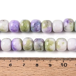 Ombre Effect Dyed Glass Beads Strands&nbsp;GLAA-N067-01A-06