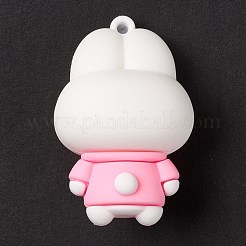Opaque PVC Plastic Big Pendants&nbsp;KY-G017-C05