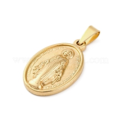 304 Stainless Steel Pendants&nbsp;STAS-R002-08G