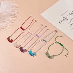 Natural & Synthetic Gemstone Braided Beaded Bracelets for Women&nbsp;BJEW-JB07725