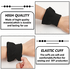 2PCS Nylon Knit Rib Bell Sleeve Cuff&nbsp;DIY-WR0003-96