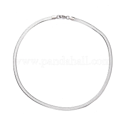 Non-Tarnish 304 Stainless Steel Snake Chains Necklaces&nbsp;NJEW-O058-32P