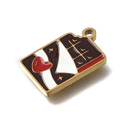 304 Stainless Steel Enamel Pendants&nbsp;SA-CBAA2E4-06C-G