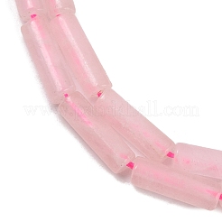 天然ローズクォーツ列ビーズ連売り  13~13.5x4.5mm  穴：1mm  約29個/連  15.04''~15.20''（38.2~38.6センチメートル）&nbsp;G-F247-08-A
