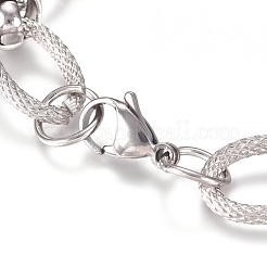Tarnish Resistant 304 Stainless Steel Chain Bracelets&nbsp;BJEW-L661-05P