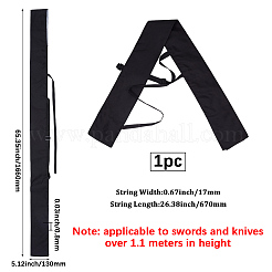 Polyester Sword Scabbard&nbsp;AJEW-WH20816-183B